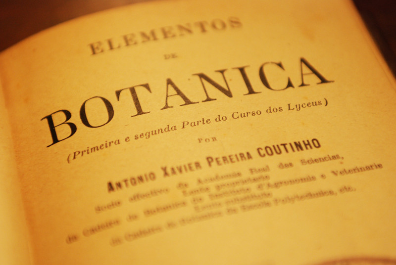 Old botany books