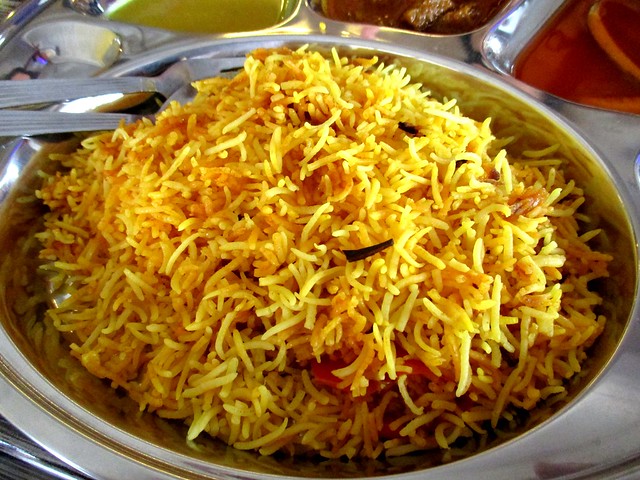 Curry House long-grain bryani rice