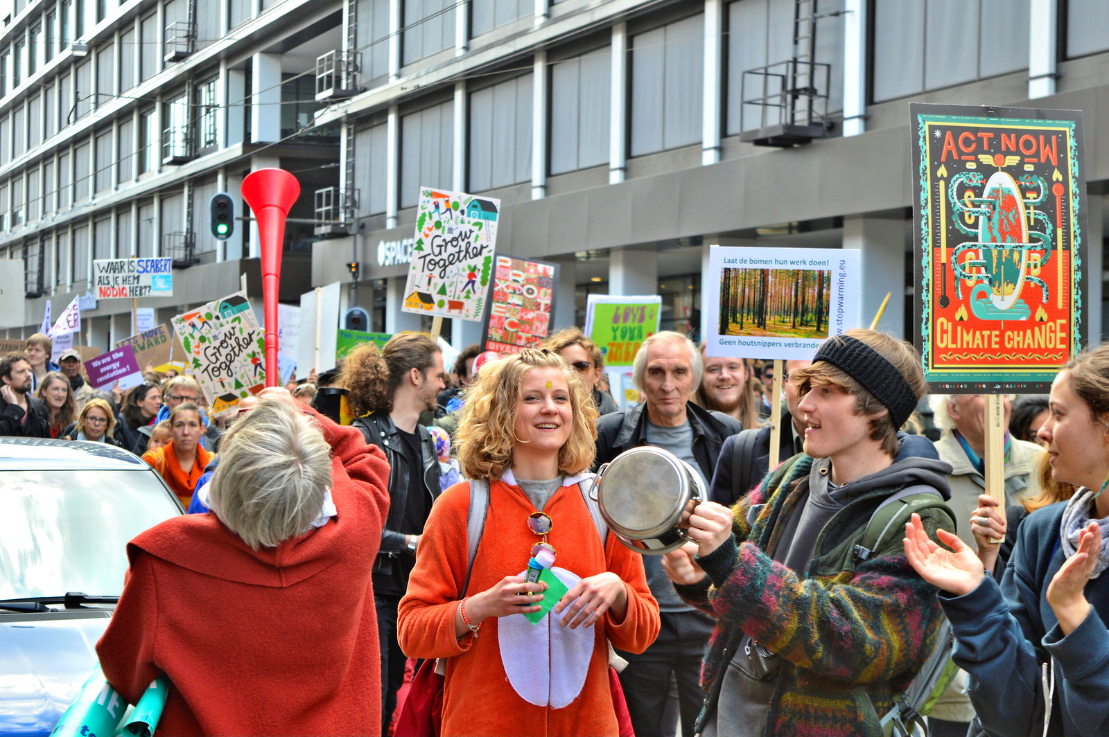 2017 Climate March in Amsterdam