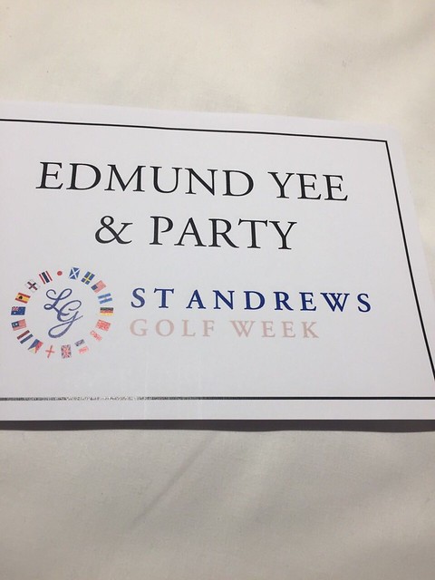 St. Andrews,  Edmund Yee & Party