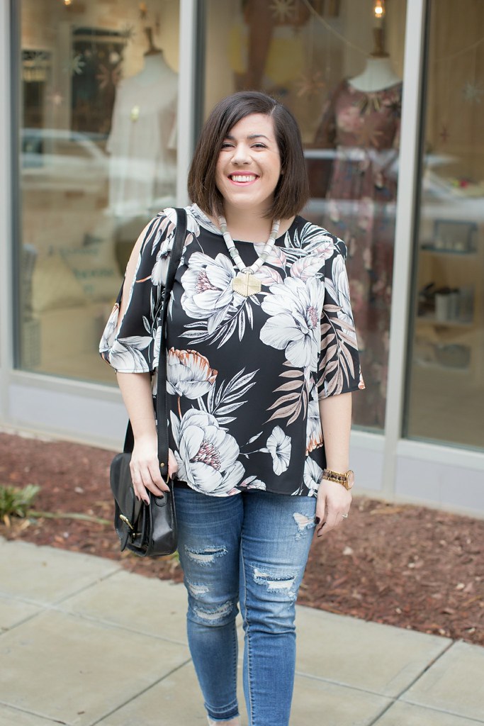 Floral Top-@headtotoechic-Head to Toe Chic