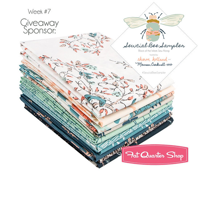 A Sewcial Bee GIVEAWAY with Fat Quarter Shop!