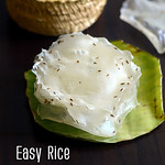 Elai vadam recipe- Ilai vadam - Easy rice appalam in banana leaf