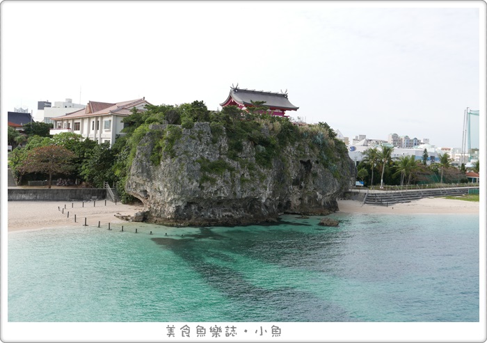 日本沖繩-波上宮-波之上海灘-那霸市區海景