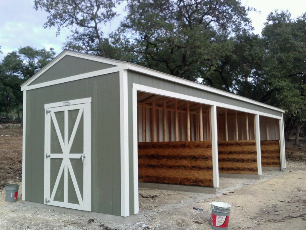 Premier Tall Ranch Loafing Shed | 10x36 Premier Tall Ranch ...