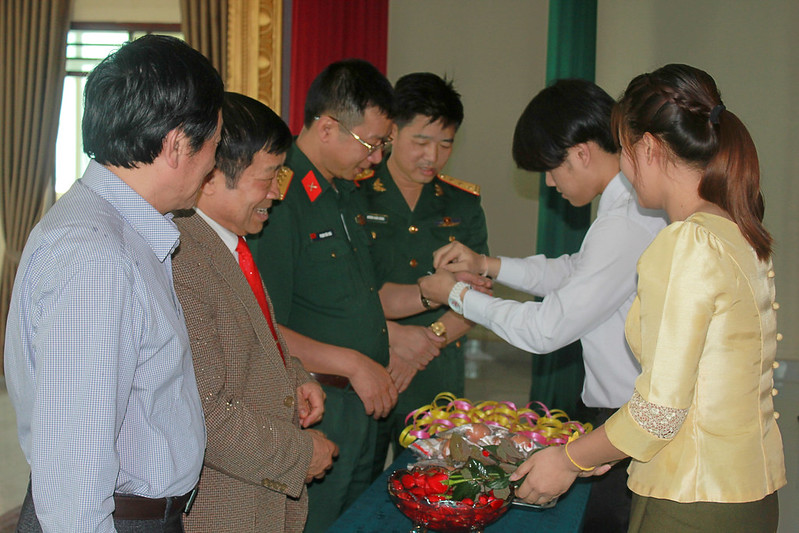 Tổ chức Tết Bunpimay cho sinh viên Lào 04