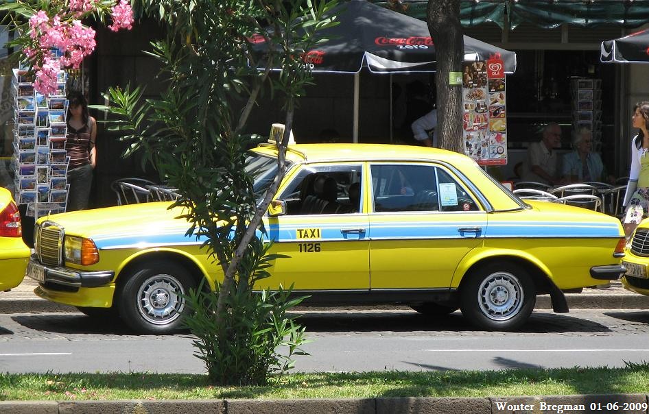 Image result for Greek W123 taxi