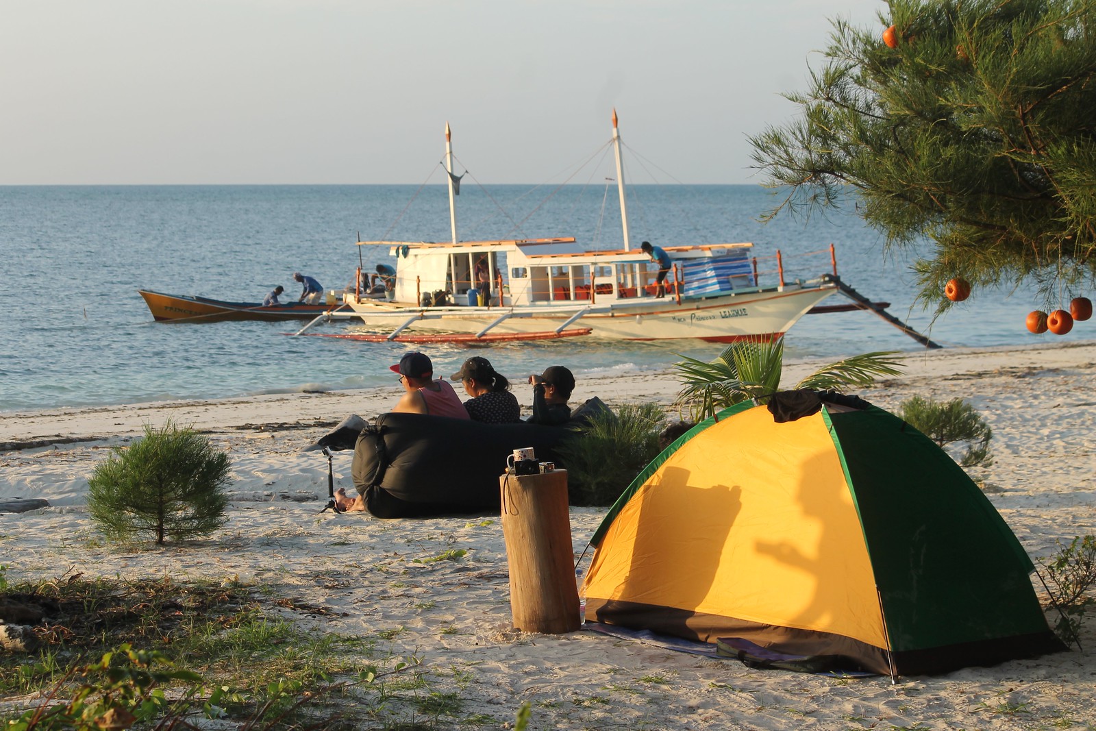 Camping at Punta Sebaring (Bugsuk Island)