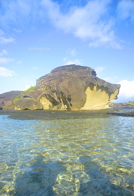 biri island bel-at rock formation