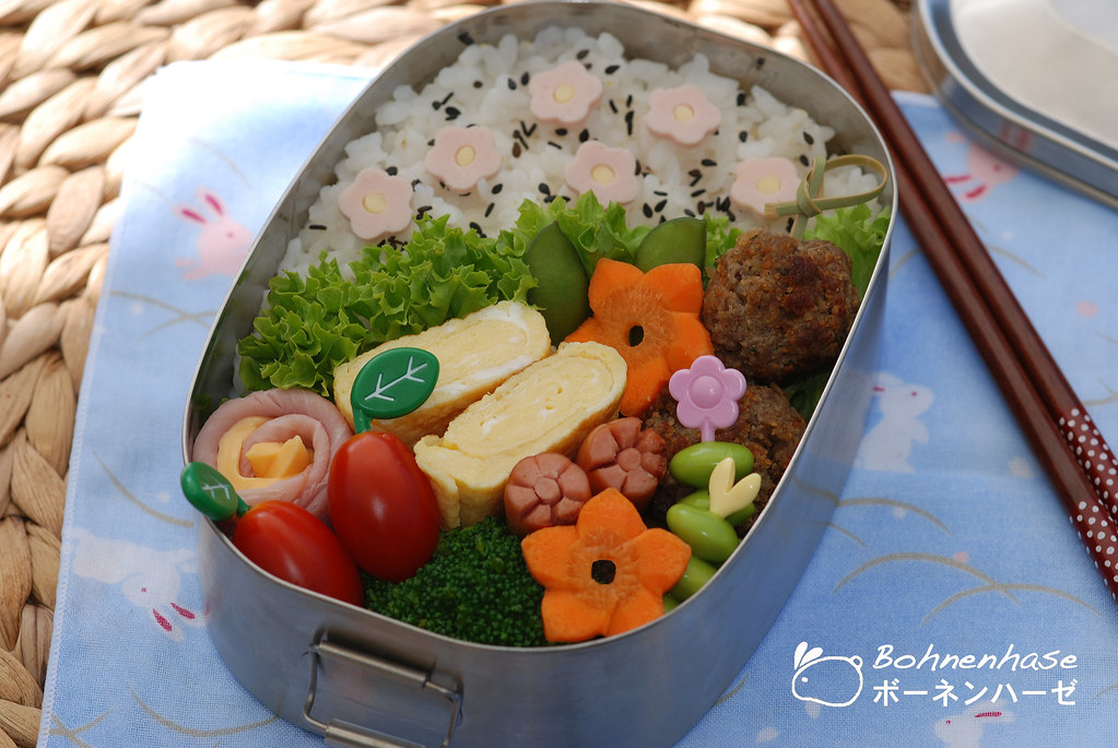Bento #31: Flowery Bento | For more description see here boh… | Flickr