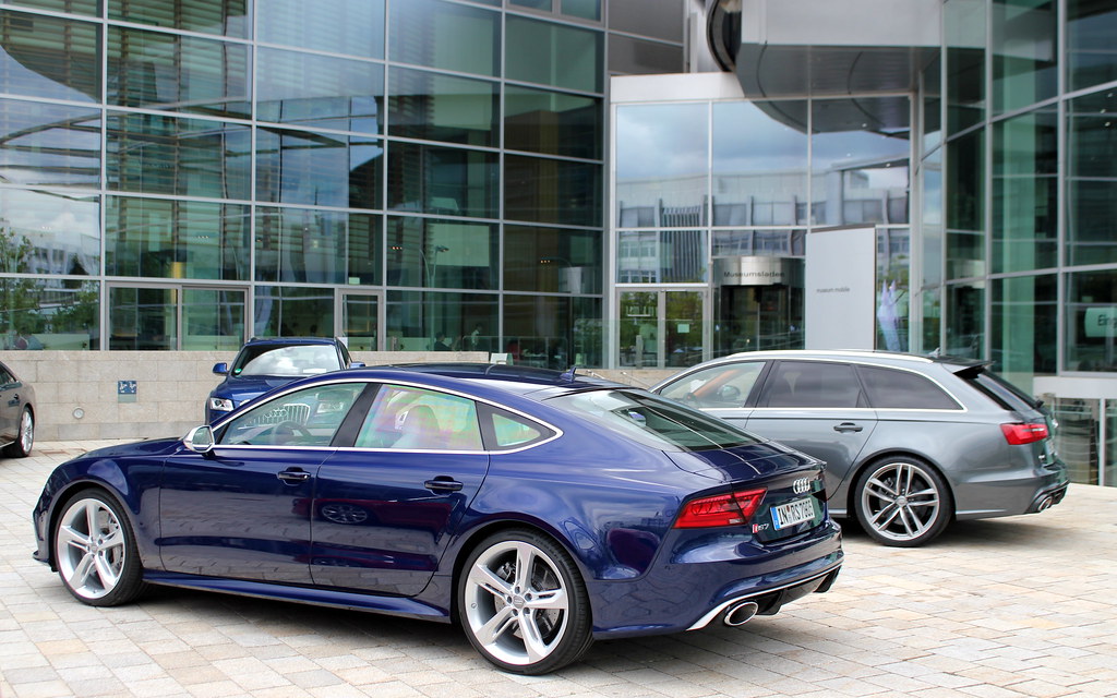 The New Audi RS6 and RS7 | On display at the Audi Forum in I ...