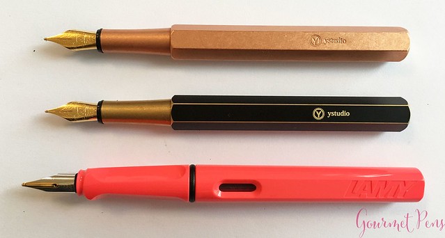 Review YStudio The Weight of Words Portable Fountain Pen - Brassing & Classic @AppelboomLaren 19