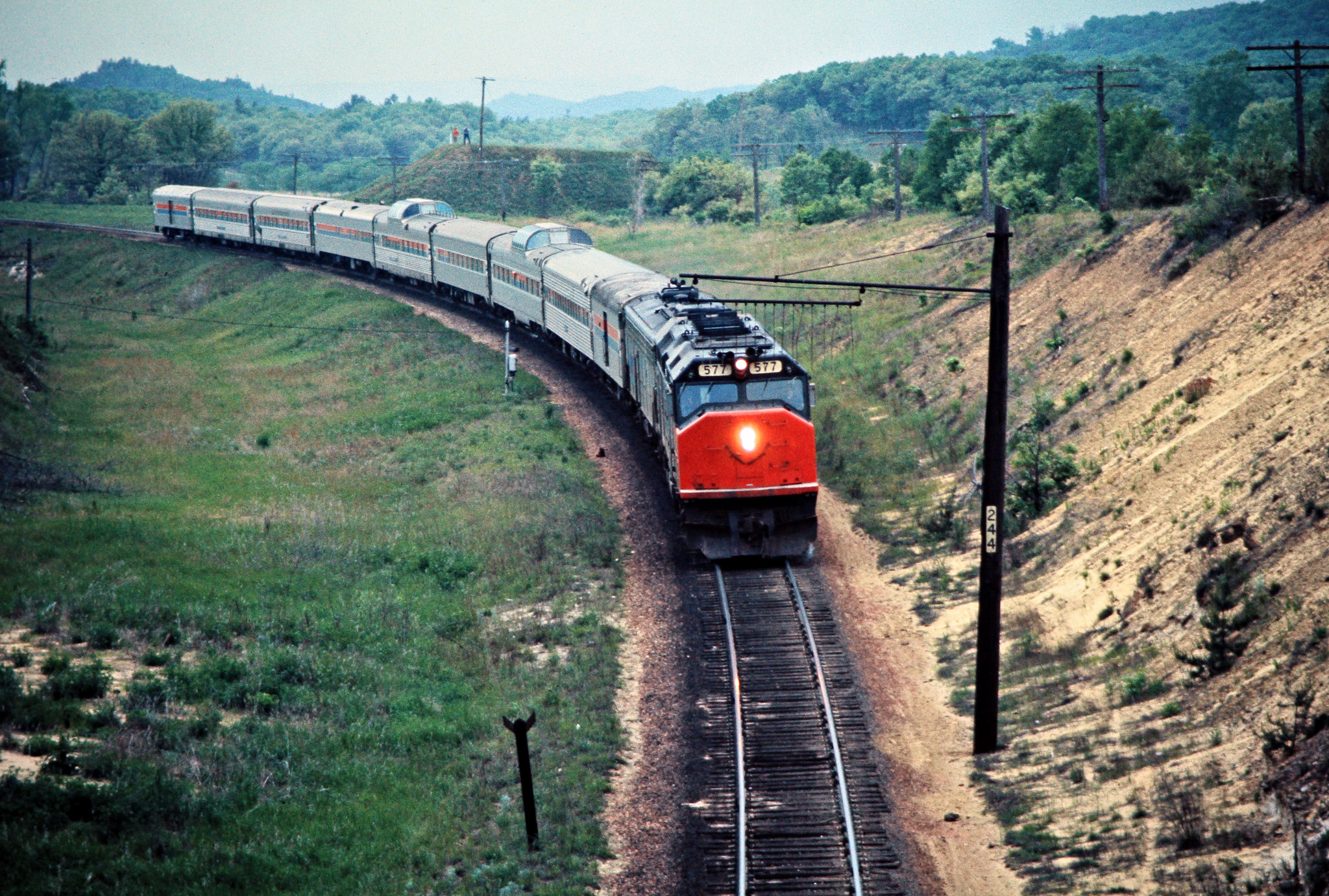 海外最新 Amtrak 使用済 1984.Jul.24 往復切符 N.Y↔️ワシントン 