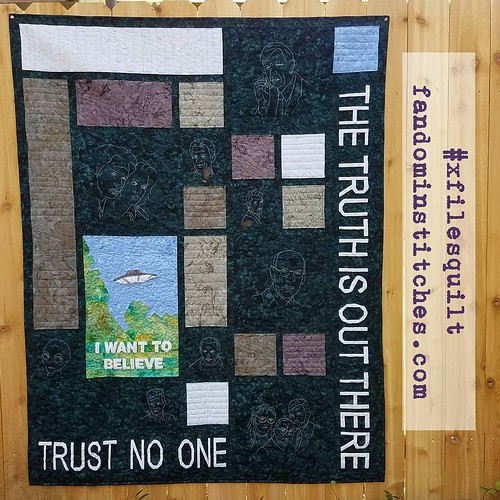 I Want To Believe: An X-Files Quilt