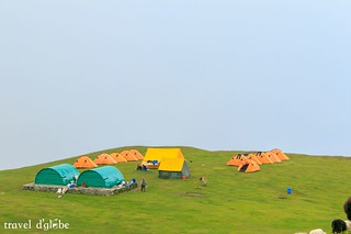 Camps in Bedni Bugyal 