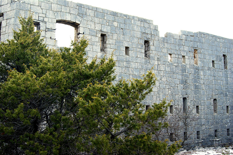 Вид на крепостную стену