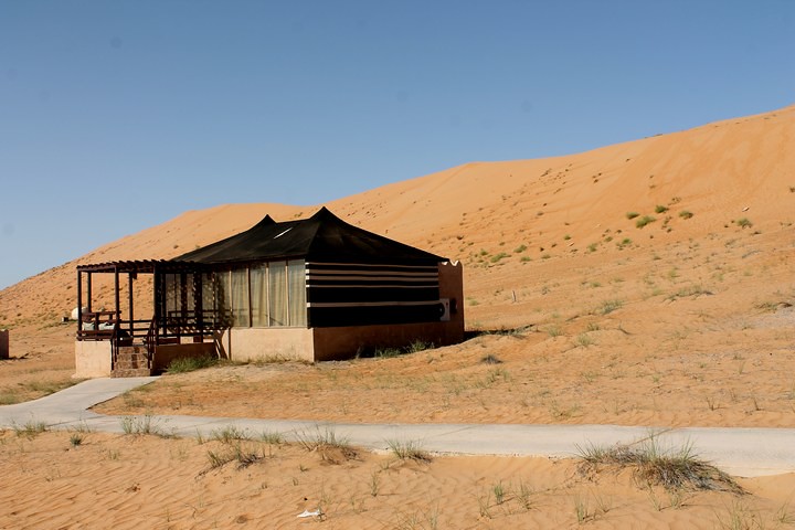 Donde dormir desierto de Omán