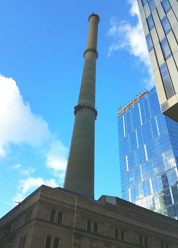 The Chimney Above the IRT Powerhouse