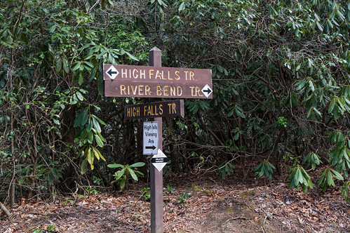 River Bend Trail sign