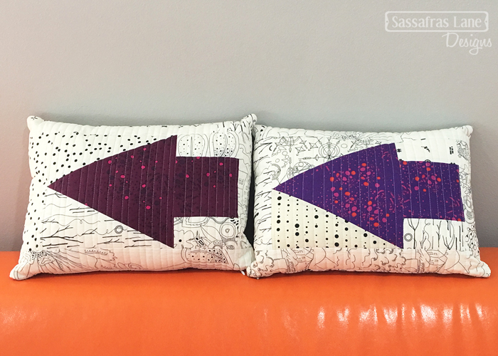 Reversible One Way Pillows