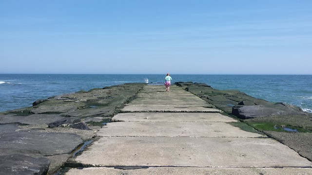 On the jetty