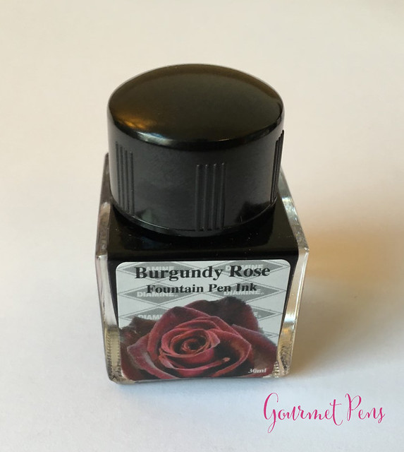 Ink Shot Review Diamine Flowers Burgundy Rose @AppelboomLaren  8