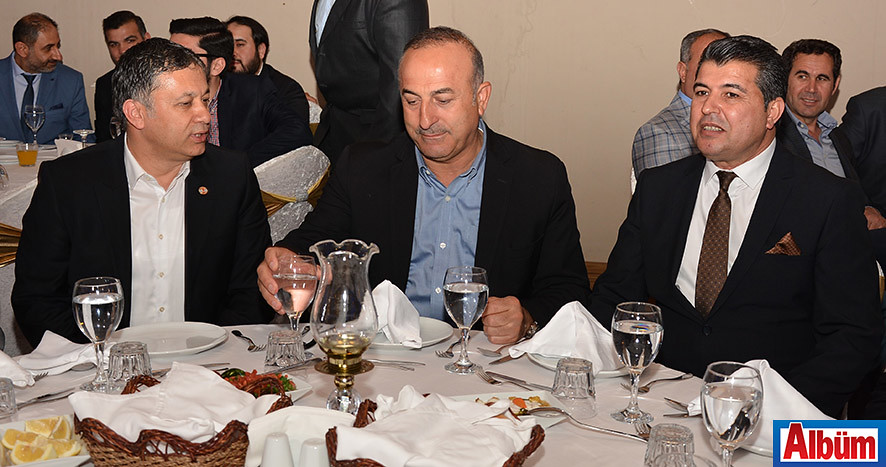 Mehmet Ali Dim, Dışişleri Bakanı Mevlüt Çavuşoğlu, Seyithan Aladağ