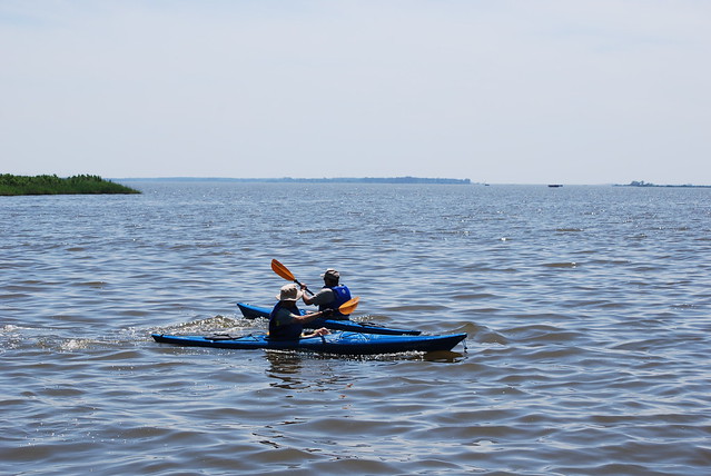 Paddling False Cape State Park requires access through Back Bay Wildlife Refuge in Virginia