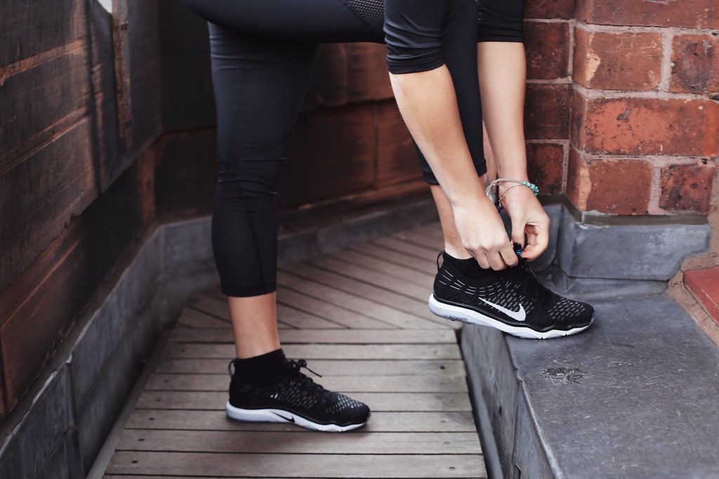 The Little Magpie Nike Black and White gym Collection 1