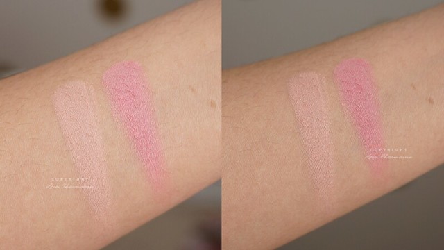 Hourglass Ambient Lighting Blush Swatches