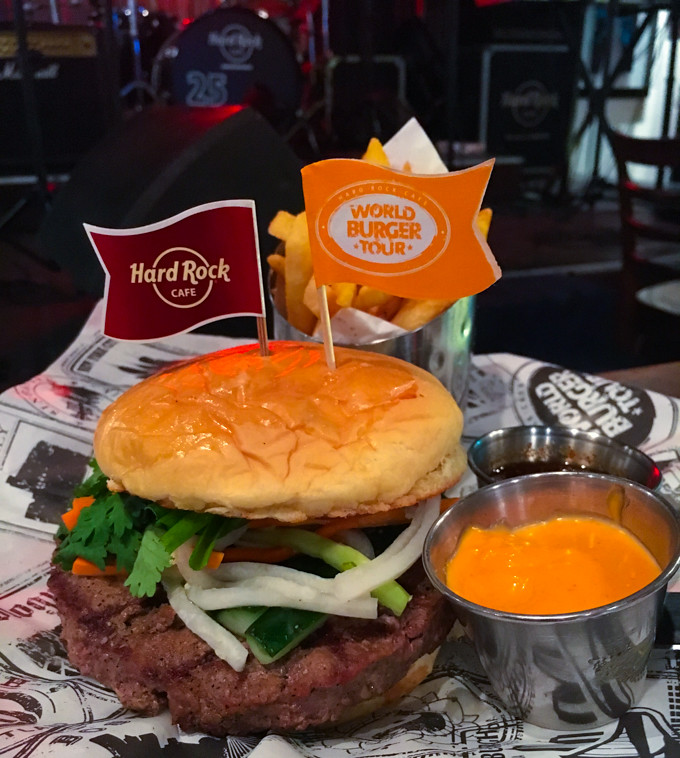 Hard Rock Cafe Kuala Lumpur - World Burger Tour - Banh Mi Burger (Vietnam)