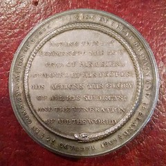 1809 Golden Jubilee of George III Medal reverse