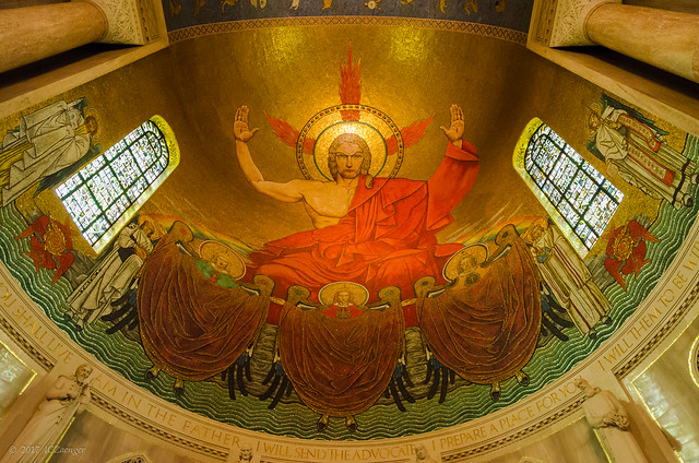 Christ Mosiac at DC Basilica