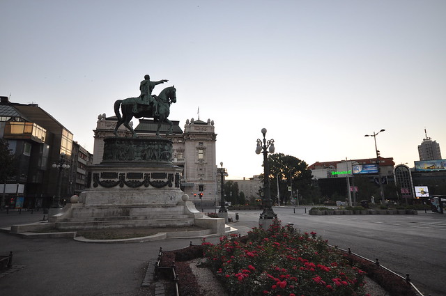 Platz der Republik in Belgrad