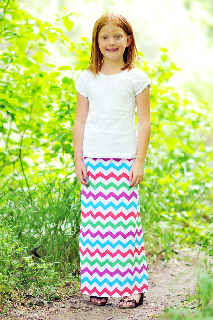 girl and chevron skirt from etsy store | Ryan Houston | Flickr