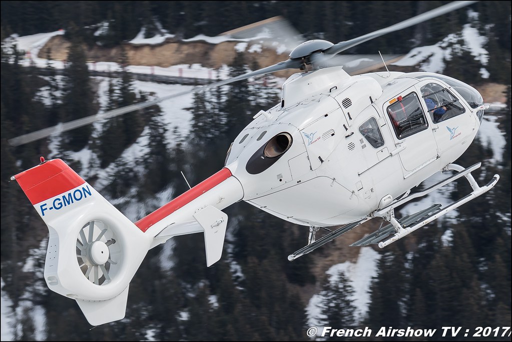 Eurocopter EC-135-T1 - F-GMON , Saf-helico , S.A.F Service Aérien Français , Fly Courchevel 2017 , Hélico 2017
