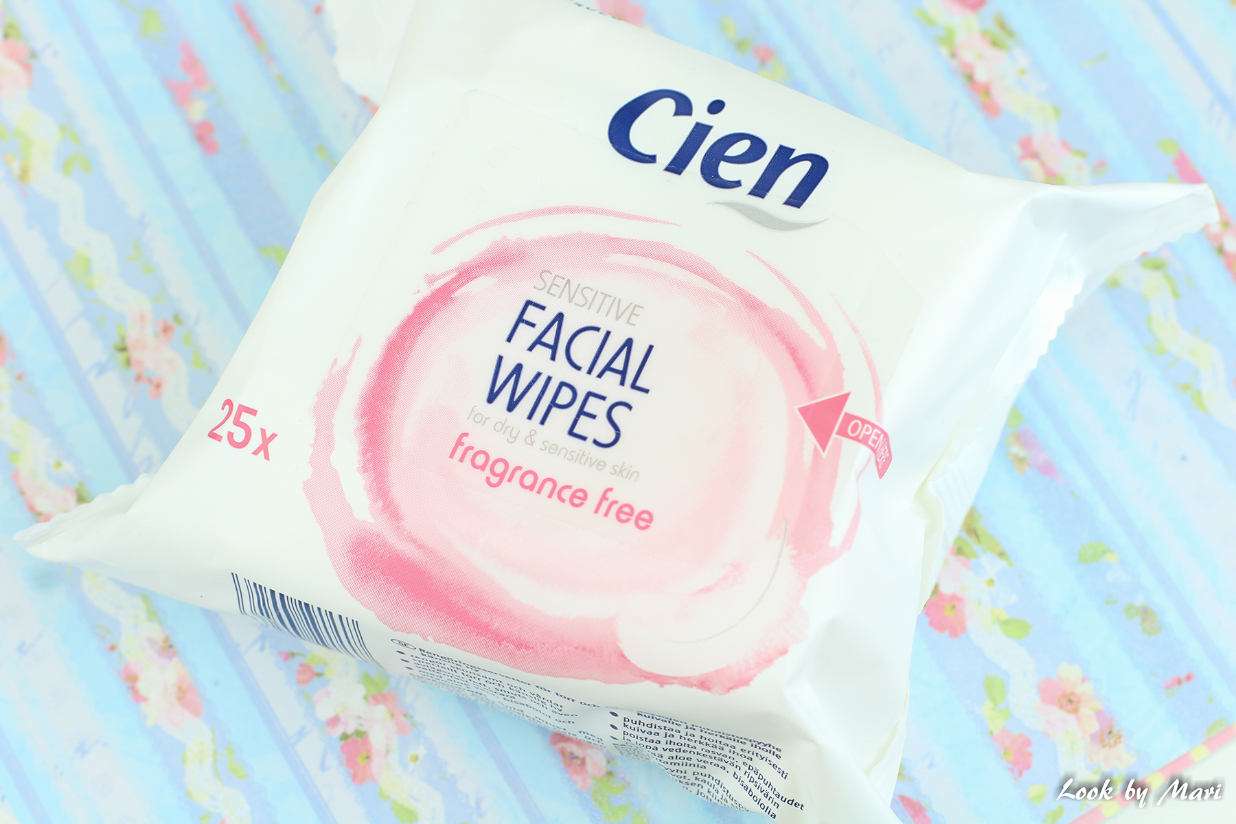 10 cien sensitive facial wipes fragnance free review kokemuksia