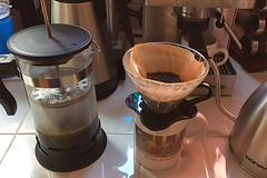 Chit's Coffee - Coffee Tasting french press brew