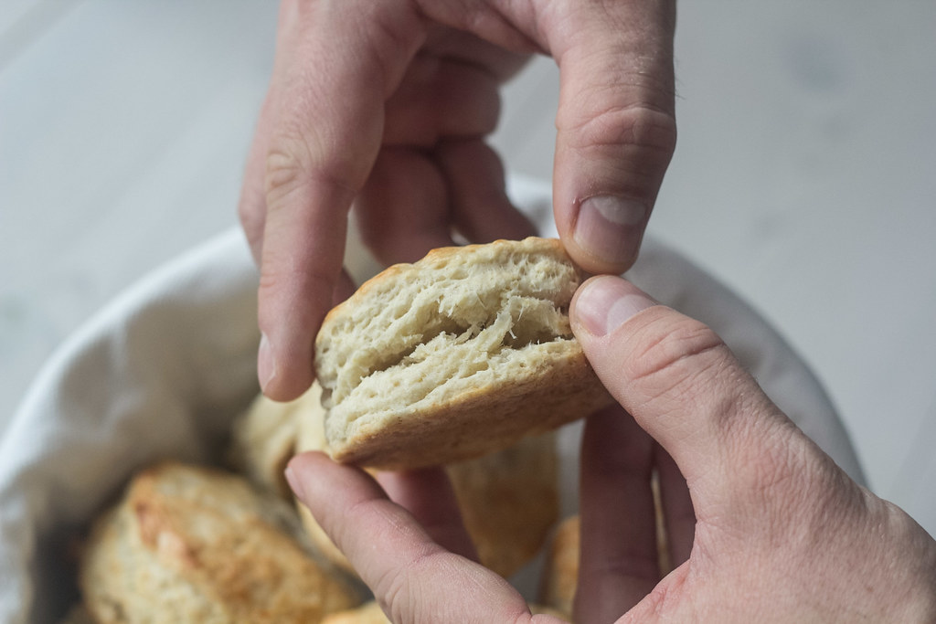 Recipe for Homemade American Buttermilk Biscuits