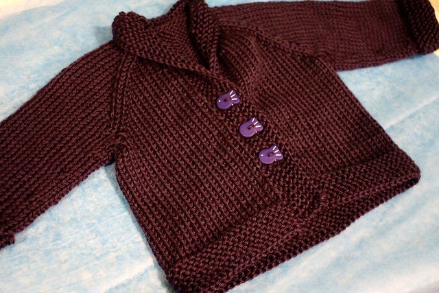 A sweater for Cait's baby boy