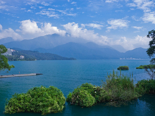 日月潭是台灣最大的森林湖泊。圖片來源：林務局