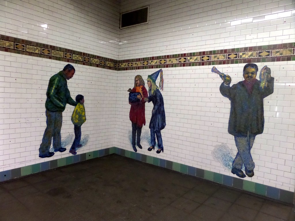 New York subway art