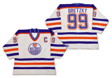 Edmonton Oilers 1986-87 jersey