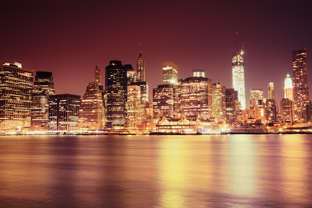 New York Night - Skyscraper Skyline | The New York City skyl… | Flickr