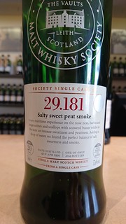 SMWS 29.181 - Salty sweet peat smoke