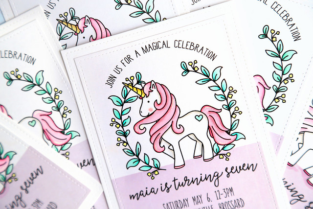Unicorn party prep (Neat and Tangled release week)