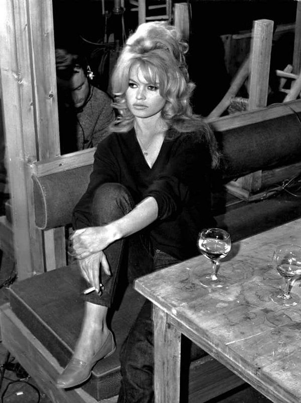 La Verité - backstage 2 - Brigitte Bardot