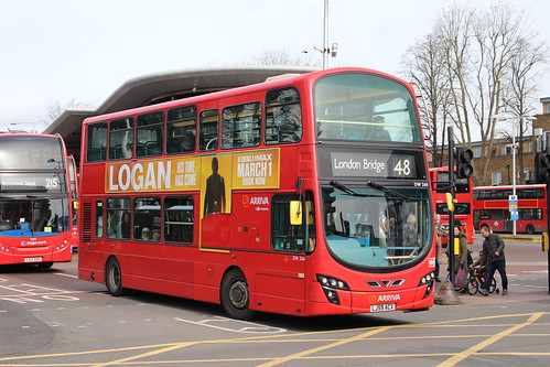 Arriva London DW244 on Route 48, Walthamstow Central