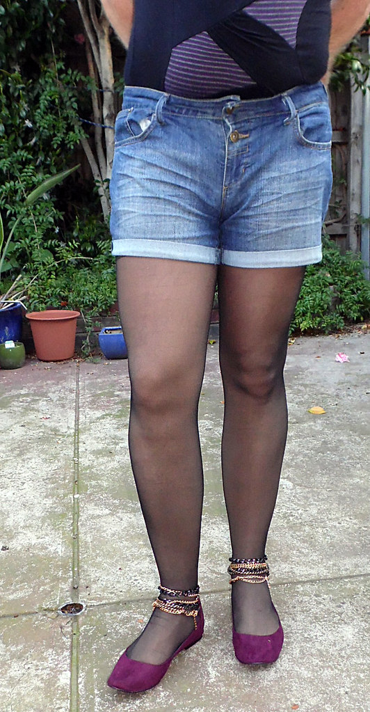 Sheer Black Pantyhose | Christie Jane | Flickr