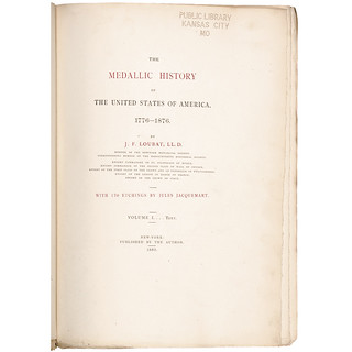 Loubat's Medallic History of the U.S. title page